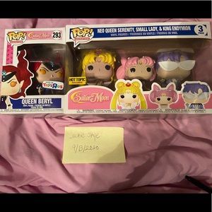 COPY - Sailor moon funko Exclusive bundle